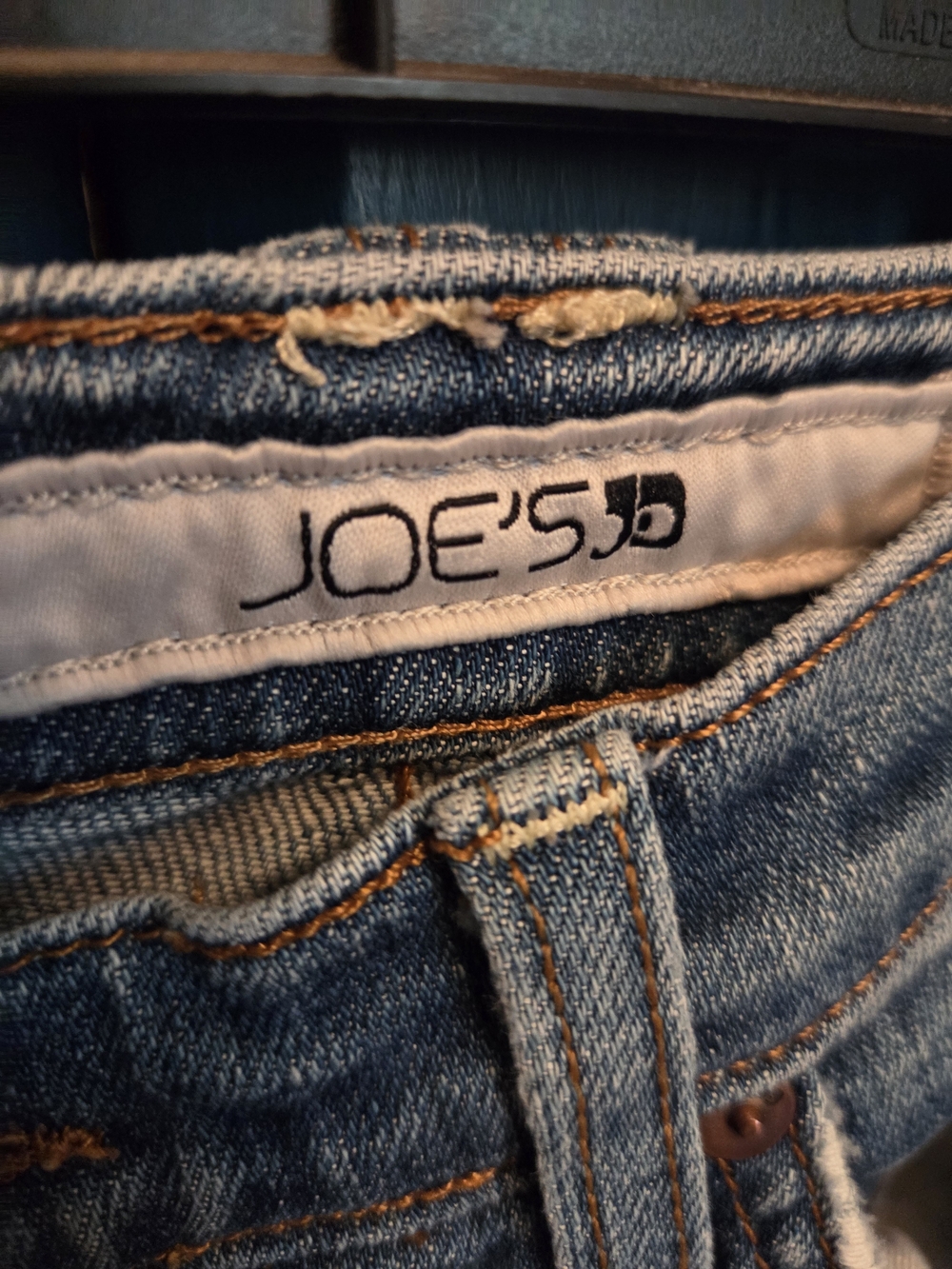 Joe's Jeans Medium Blue Flare Denim